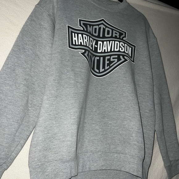 Vintage Harley Davidson Motorcycles Crewneck Sweatshirt Smoky Mountain TN Size M - Picture 3 of 6